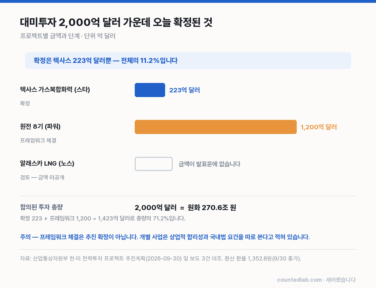 대미투자 구성 차트